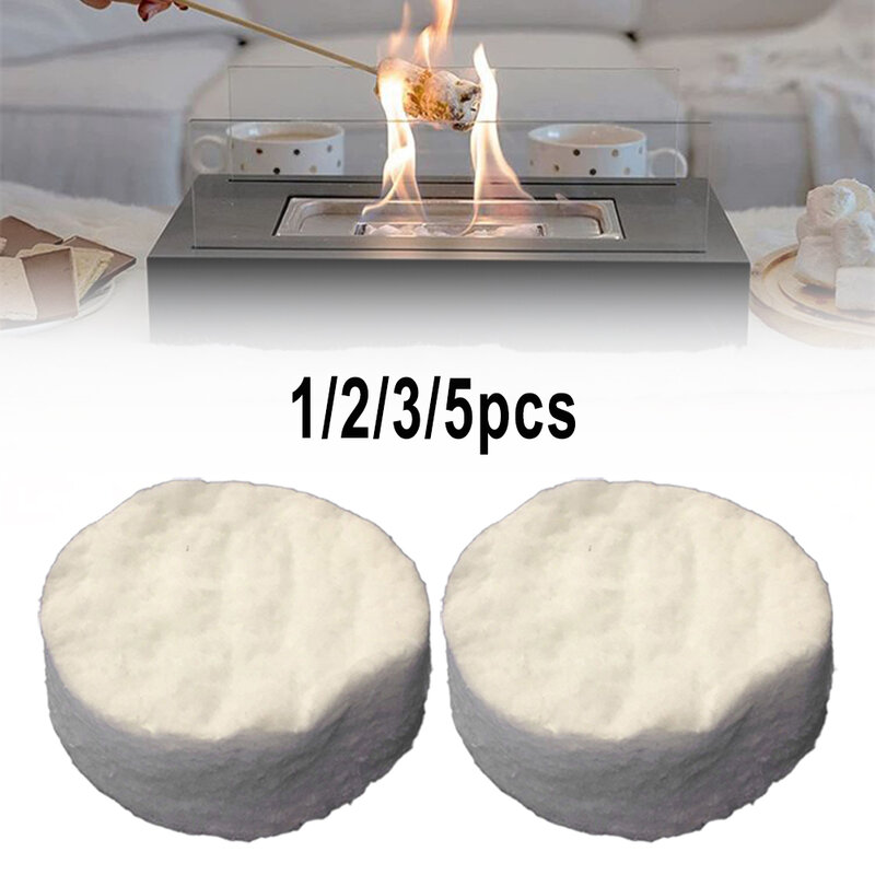 1/2/3/5 buah perapian keramik spons bio-fiber keramik selimut wol spons katun selimut Firplace Firebox oven Burner