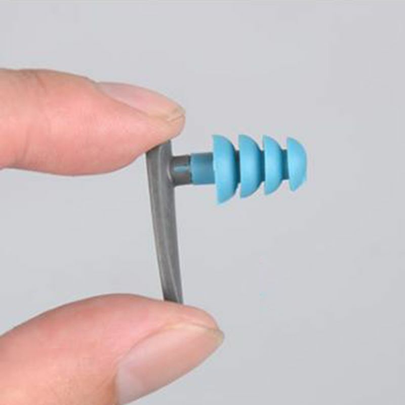 1 paar Box-verpackt Komfort Ohrstöpsel Noise Reduktion Silikon Weichen Ohr Stecker Schwimmen Silikon Ohrstöpsel Schutzhülle Ohrhörer Schlaf