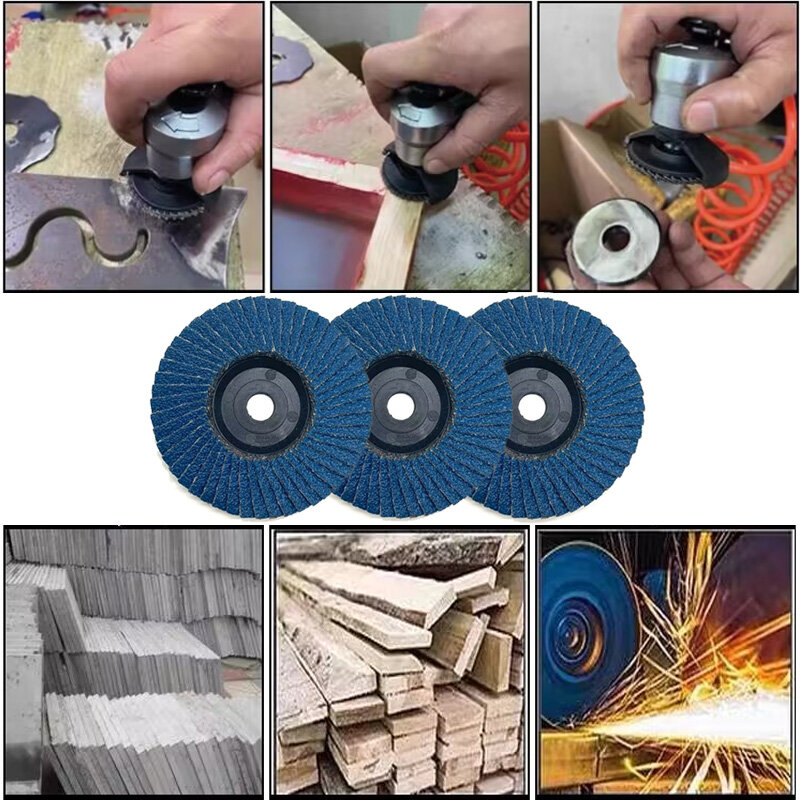 10PCS 50mm/75mm 3inch Grinding Wheels Flap Discs Sanding Disc Grinding Wheels Blades For Angle Grinder Wood Abrasive Tool