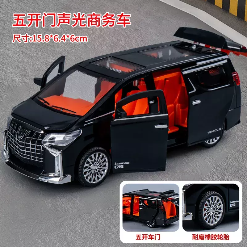 Children's Inertia Pull-back Car Toy with Lighting Sound Simulation Commercial Vehicle Model Boy Birthday Christmas Gift Toy Car