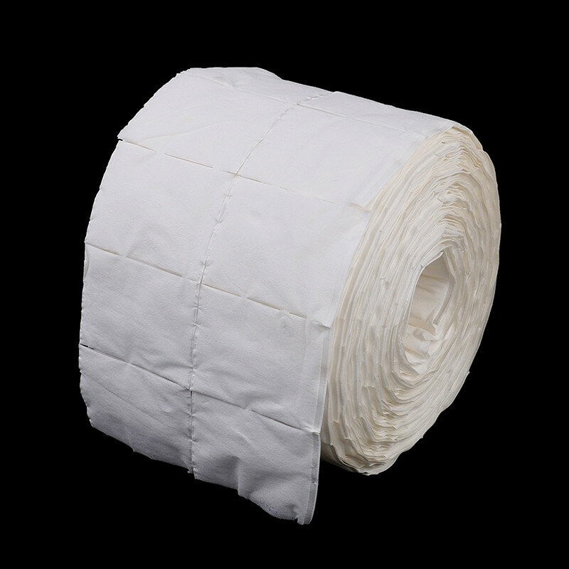 900 pçs/rolo uv gel unhas dicas polonês removedor limpador de toalhetes de algodão do prego almofada de papel embeber unha arte manicure ferramenta de limpeza