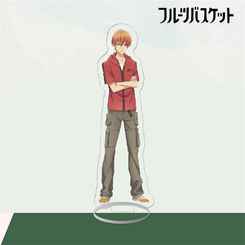 Plaque modèle acrylique avec support de figurine d'anime, panier de fruits jouets, Honda Tooru Kyou Yuki Momiji Shigure, Hatsuharu Saki Ayame Hatori HM