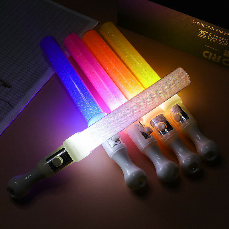 10 Stück LED-Stick leuchten Geburtstags feier Konzerts ticks einfarbig leuchten im Dunkeln leuchtende Feiern Requisiten liefert