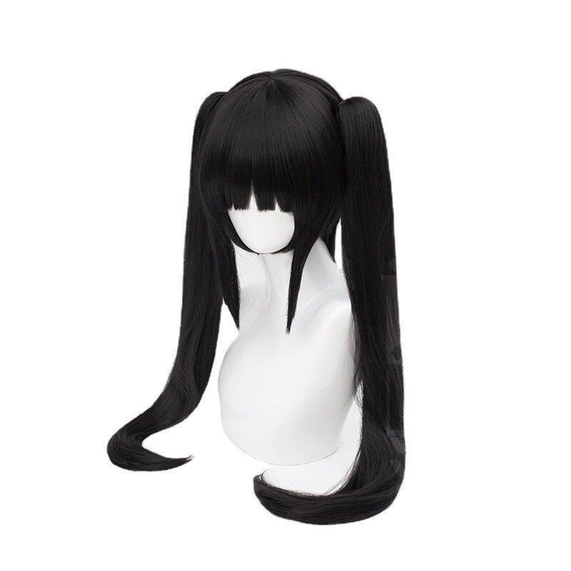 Akihabara Netherworld War Dream Thousand Cos Wig Knot Dream Maid Dress Double Horsetail Fake Hair