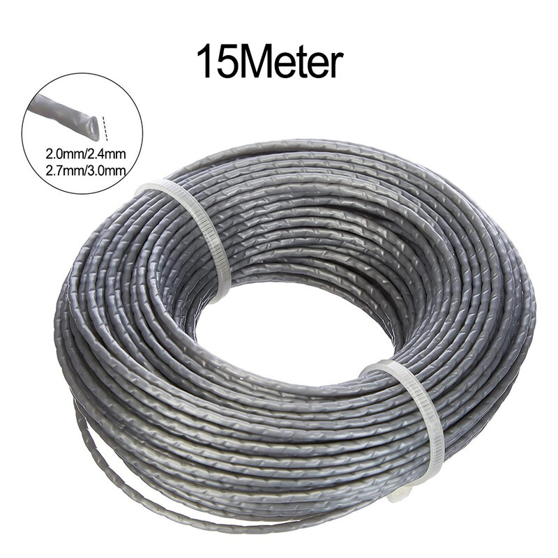 15 Meter Mowing Line Spool Replacement Line For EasyGrassCut 18/18-230/ 18-260/18-26 AdvancedGrassCut 36 Lawn Trimmer Lines