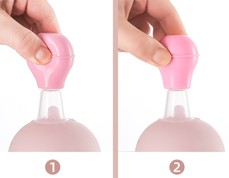 New nipple corrector for postpartum nipple depression during lactation silicone corrector suction device