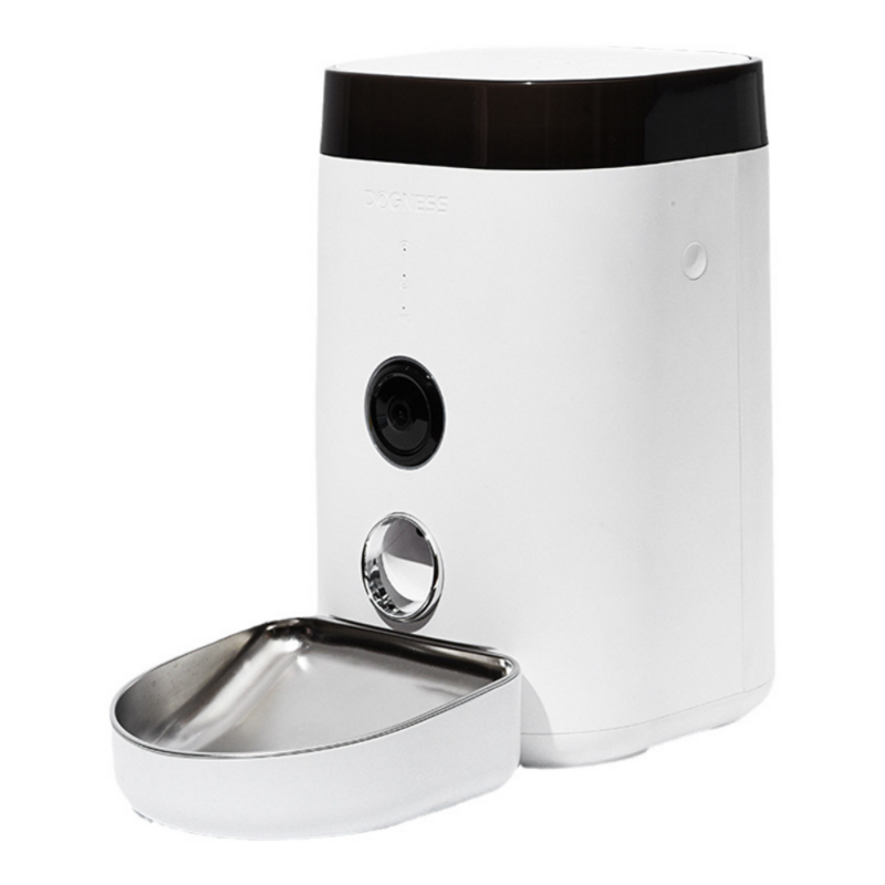 F10 alimentador inteligente de alta gama para mascotas, temporizada Alimentador automático con cámara, 3,6 L