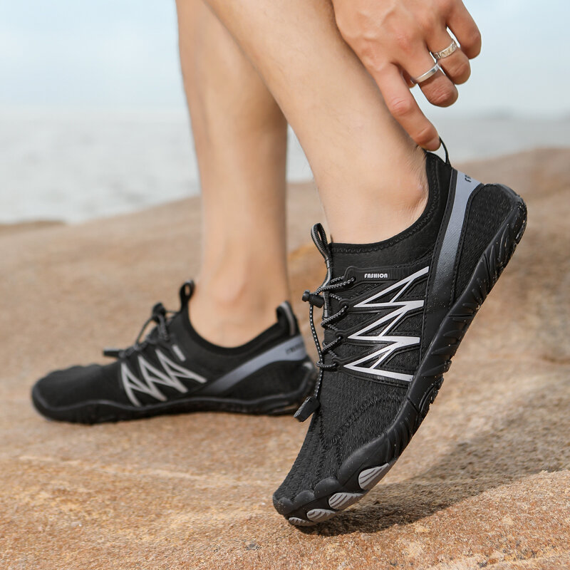 Aditec venda quente calçados esportivos ao ar livre marca malha respirável vadear secagem rápida sapatos homens mulheres sapatos de praia Indoor fitness shoes