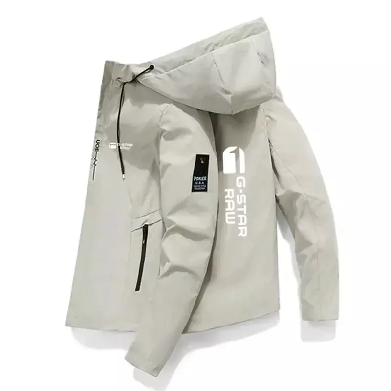 Chaqueta Bomber de estilo británico minimalista para hombre, chaqueta informal de negocios, Moda de Primavera y otoño, 2024