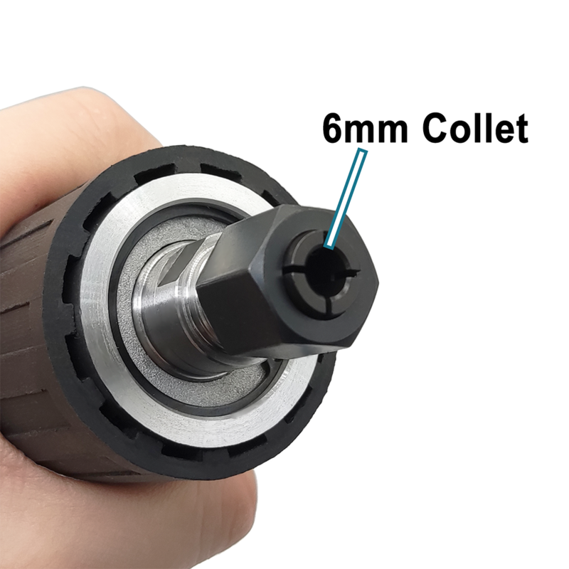 Amoladora eléctrica sin escobillas, herramienta de grabado eléctrica de 6mm, herramientas rotativas de velocidad Variable, compatible con batería Makita de 18V