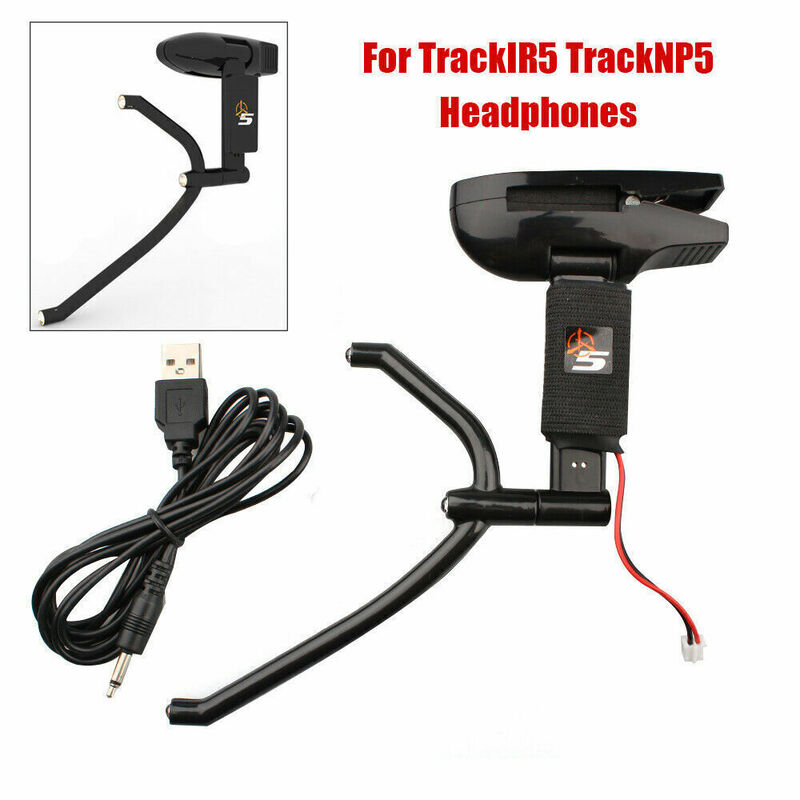 Cabeça IR sem fio para Trackclip Tracker, Trackclip TrackIR 5, TrackNPClip, PC Flight, Race Simulator