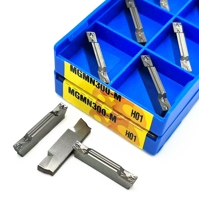 10 sztuk wysokiej jakości metalowe narzędzie tokarskie tokarki MGMN300 M H01 aluminium ze stali nierdzewnej wysokiej jakości frez czołowy MGMN300 M H01