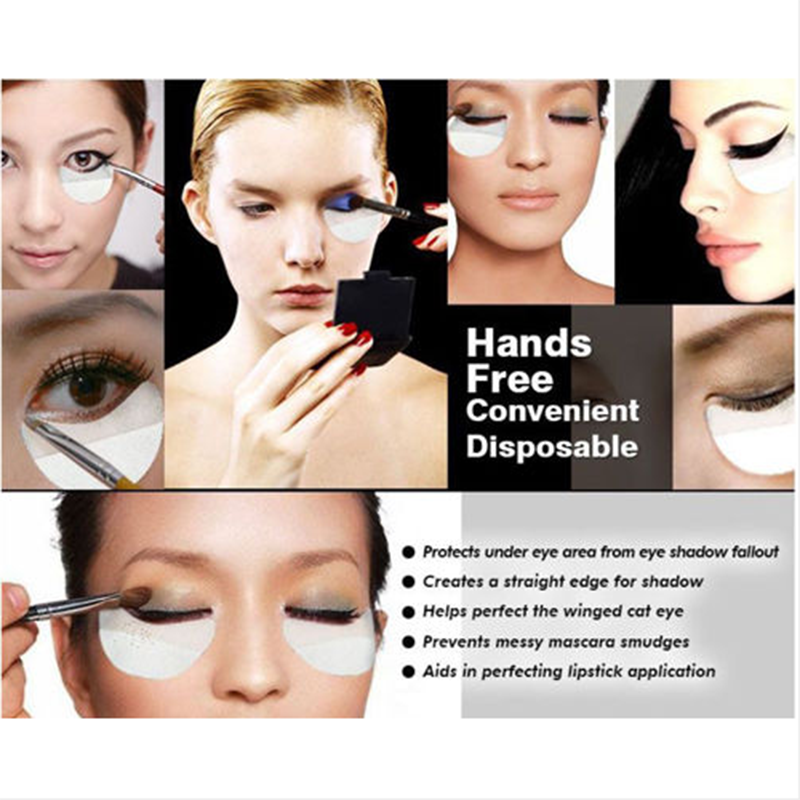 Einweg-Lidschatten schild unter Augenklappen Wimpern verlängerung Patch Multifunktions-Beauty-Augen Make-up-Anwendung