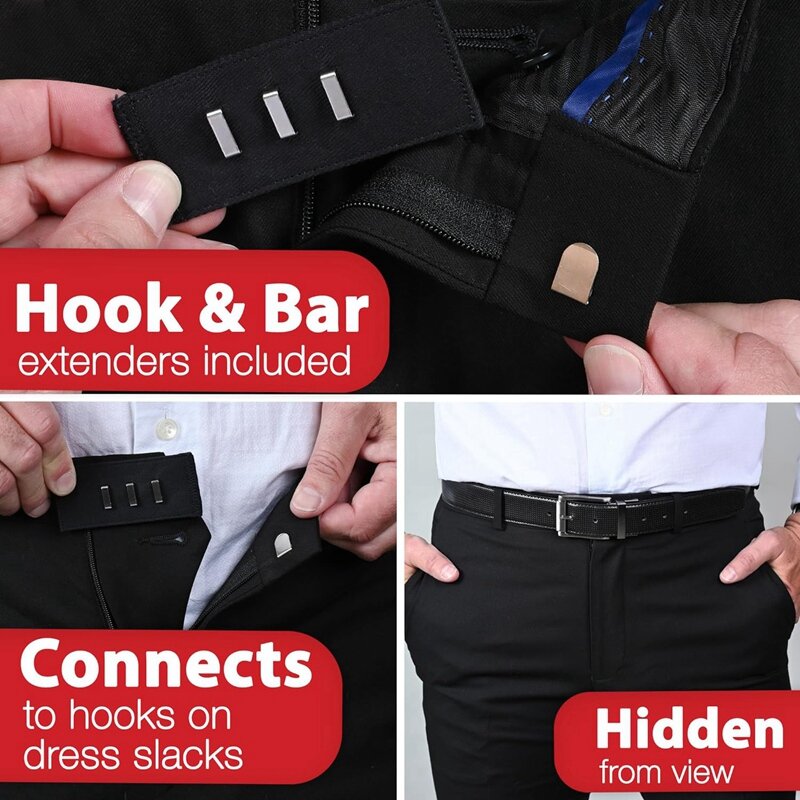 Button Extender For Pants Waist Extenders For Pants For Men And Women (6-Piece Multiple Styles) Jeans Button Extender Durable
