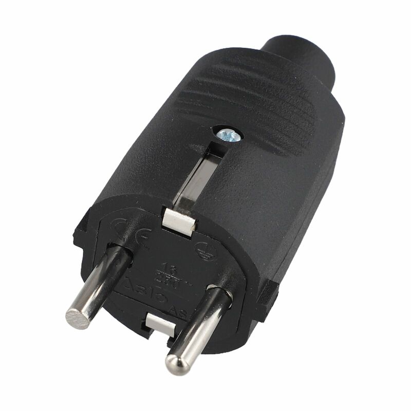 Protective Contact Rubber Coupling para exterior, soquete impermeável, EU Adapter Power Plug, peças de reposição, 250V, 16A
