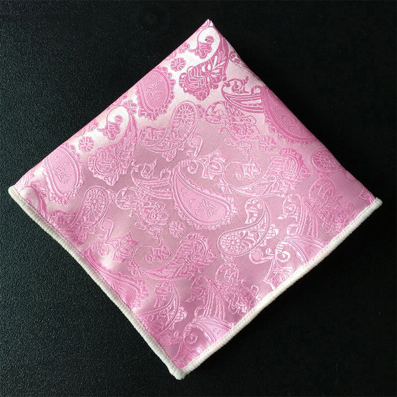 Vintage Pocket Square For Men Women Floral Chest Towel Hanky Gentlemen Hankies Men's Suit Handkerchief Pocket Towel Gifts