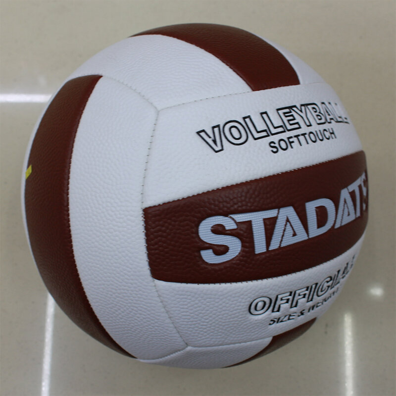 Size 5 Volleyball Soft Touch PU Ball Indoor Outdoor Sports Sand Beach Play Competition Portable Train Exercise Volleyballs