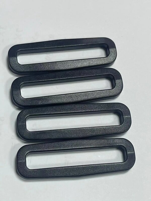 Vierkante Ring 50Mm Plastic Lussen Looploc Rechthoek Ringen Verstelbare Gespen Voor Rugzakken Riemen Schoenen Tassen