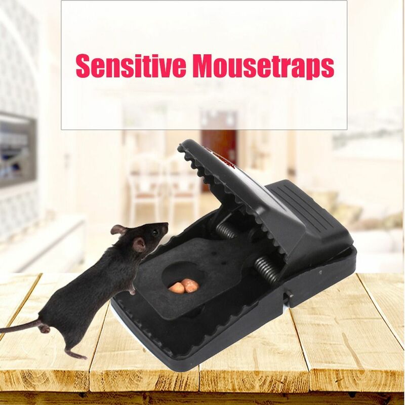 Rat Clamp Mouse Catcher New Type Plastic Capture Pests Rodent Killing Tool Household Mouse Clip Home