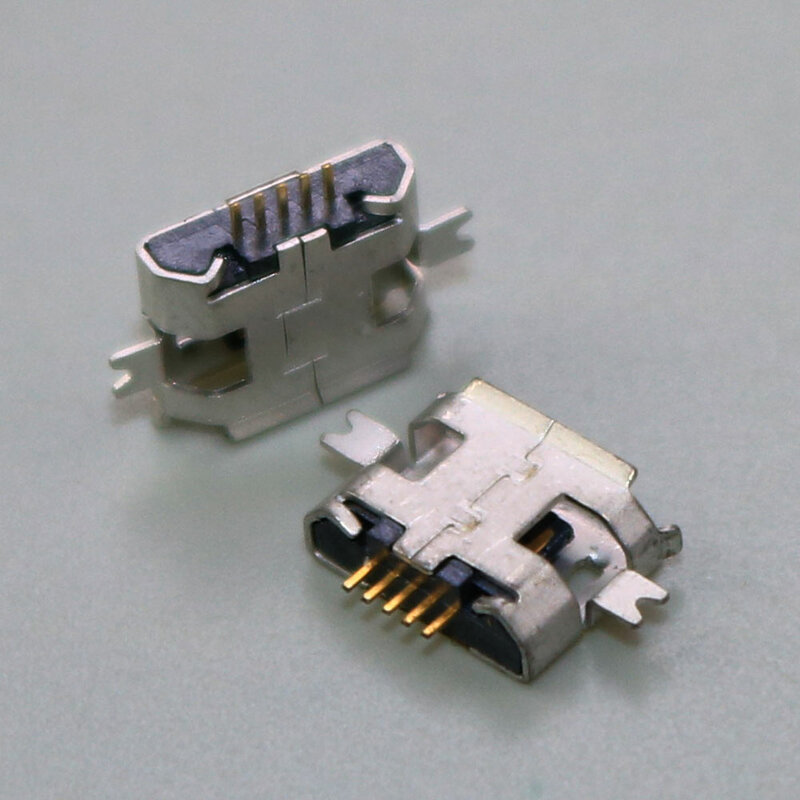 1-20PCS Mini Micro USB Jack Socket Connector Charging Port Dock Plug 5 pin Female For MOTO MB525/ZTE/OPPO/Samsung/Nokia 8600