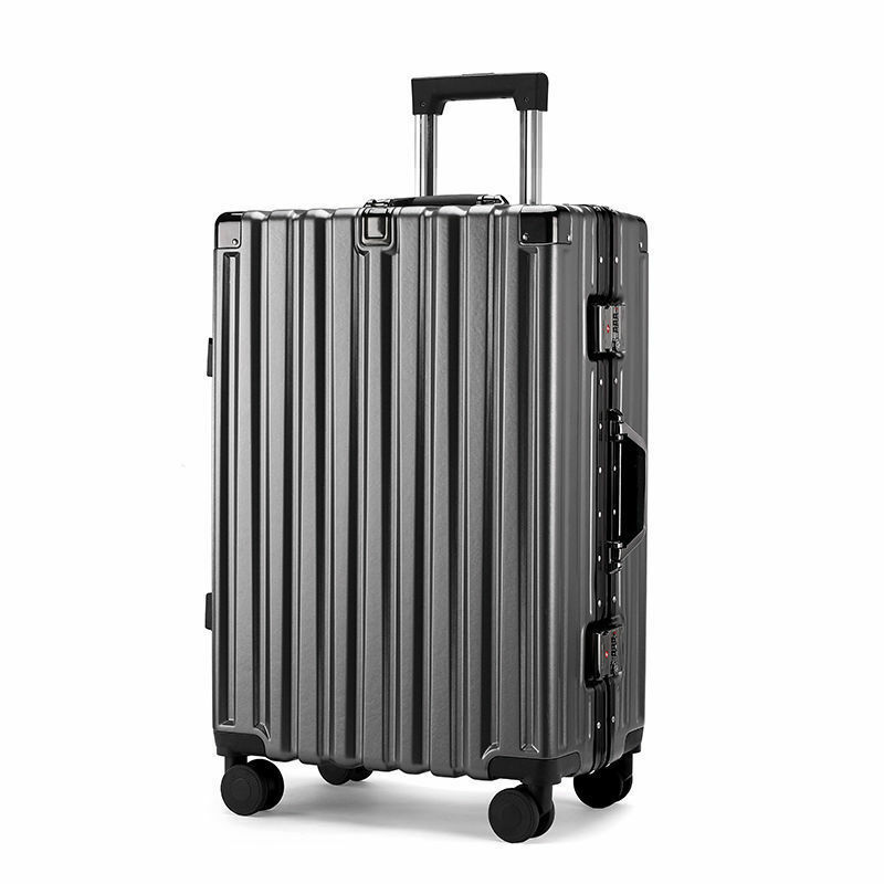 Bagaglio nuova moda ruota universale telaio in alluminio bagaglio medio per valigia da viaggio valigia Trolley con Password di moda