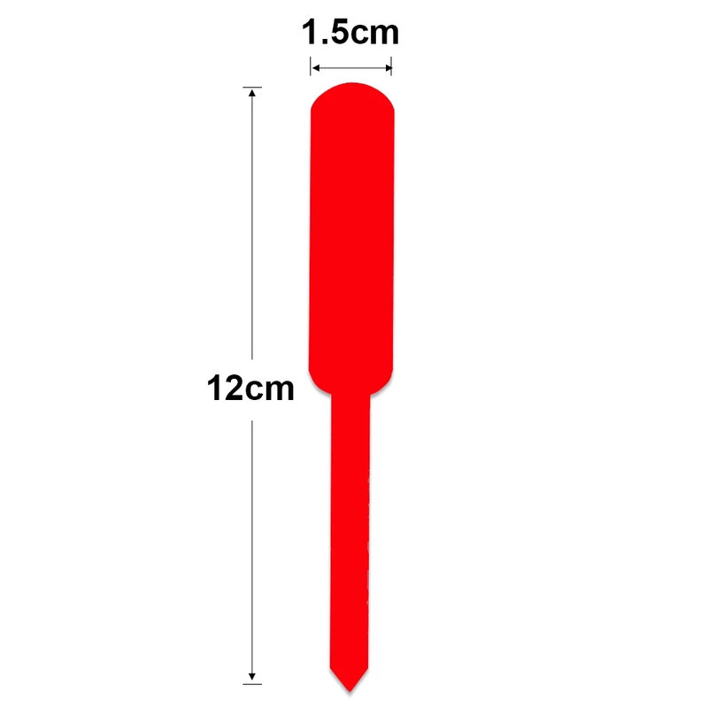 30-500 Stuks Tuinieren Plant Tags Waterdichte Plastic Labels Kwekerij Markers Bloempotten Zaailing Teken Mark Diy Tuin Decor gereedschap