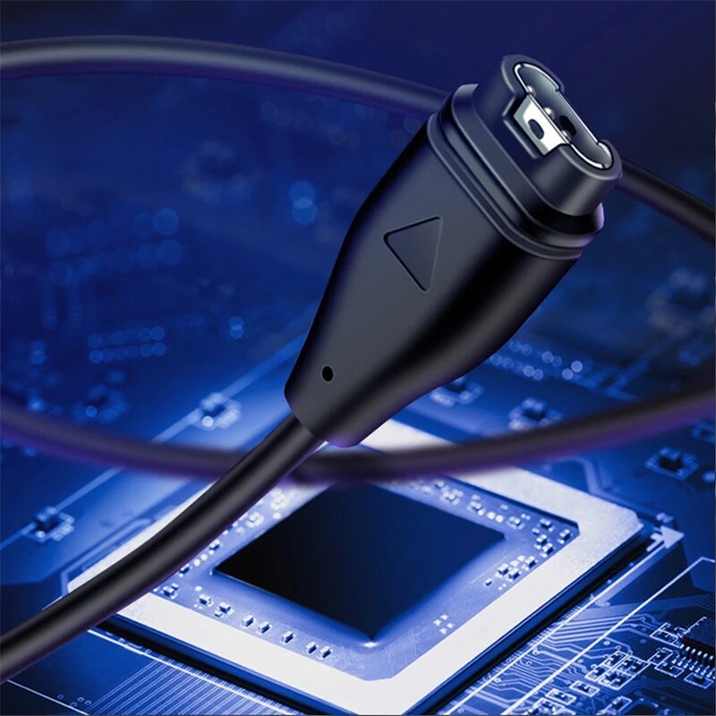 Cable de carga USB para reloj Garmin, adaptador de corriente tipo C para sincronización de datos, compatible con modelos Fenix 7, 7S, 7X, 6, 6S, 6X, 5, 5S, 5X, Vivoactive Venu 2