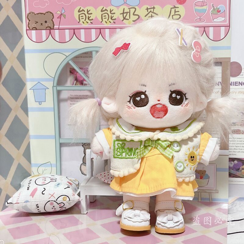Cosmile boneka Kpop 20cm, pakaian es krim biskuit diisi Plush Creat berisi kreatif hadiah cosplay terbatas