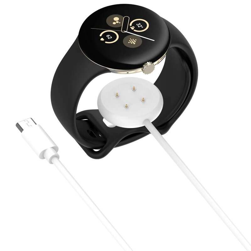 Adaptateur de chargeur USB Smartwatch S6, câble de charge d'alimentation pour Google Pixel Watch 2, accessoires de montre intelligente