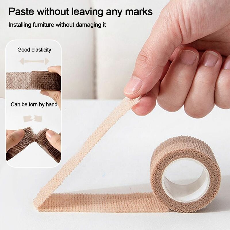 Self-adhesive Table Leg Protection Felt Foot Cover Floor Protective Cover Silent Anti Slip Furniture Pad Multifunctional Tape