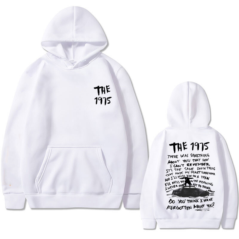 The 1975 about You Graphic Print Hoodies Being Funny in A Foreign Language Album Hoodies Men Women's Casual Vintage Sweatshirt