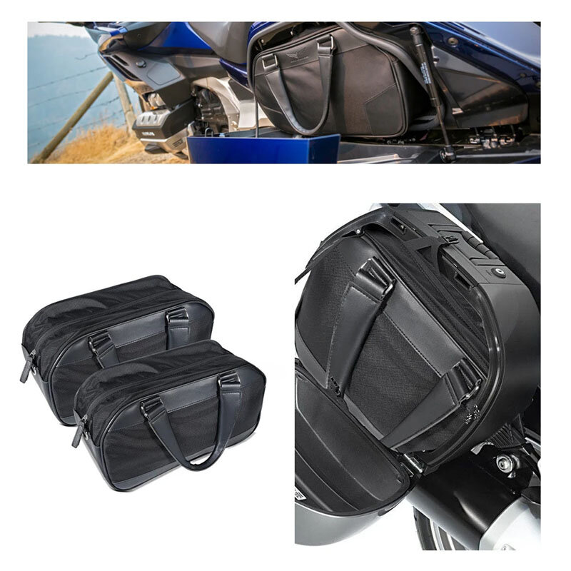 Motorcycle Trunk Saddlebag Saddle bags Liner Set Inner Bag Side Case For Honda Goldwing Tour 1800 GL1800 F6B 2021 2022 Alforja