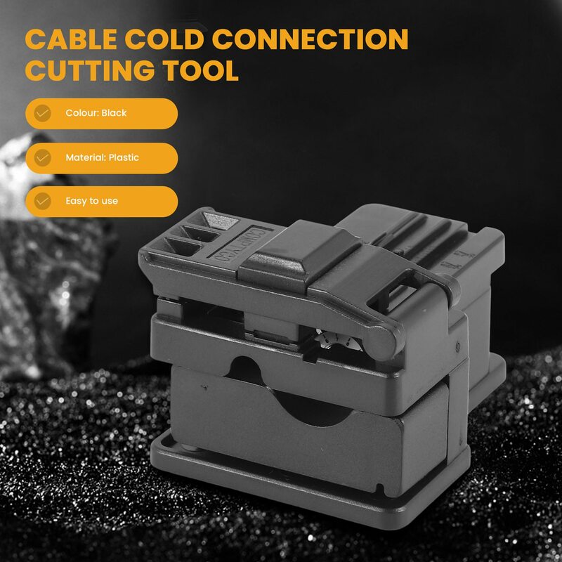 COMPTYCO AUA-X01 FTTH MINI Optical Fiber Cleaver ABS Small High Precision Fiber Cutter Cable Cold Connection Cutting Tool
