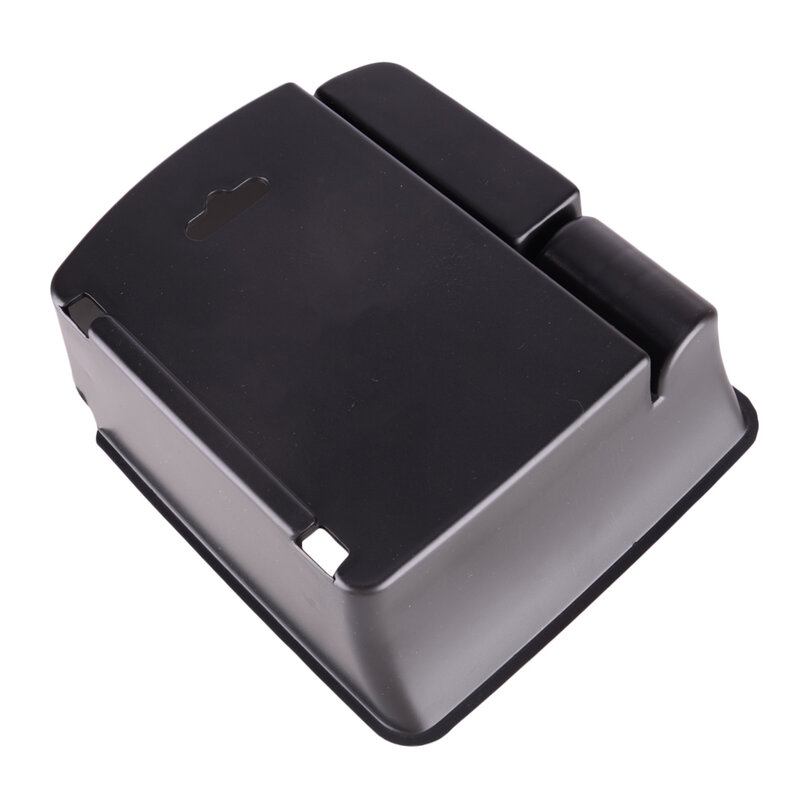 Caja de almacenamiento para reposabrazos central de coche, bandeja organizadora, color negro, compatible con Kia Seltos Sport + gt-line 2023, 2022, 2021, 2020, 2019