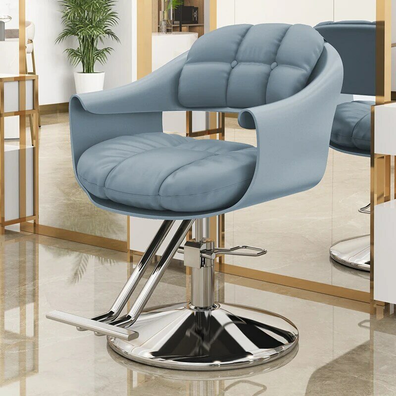 Кресло с колесиками для макияжа, тату, эстетическое профессиональное парикмахерское кресло для стрижки волос Taurete Silla, мебель для парикмахерской