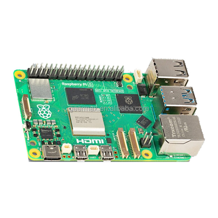 Raspberry Pi 5 4GB LPDDR4X-4267 SDRAM BCM2712 2,4 GHz Quad-core 64-bit A76 CPU Dual-band WiFi BLE 5,0 Pi5 4G placas de desarrollo