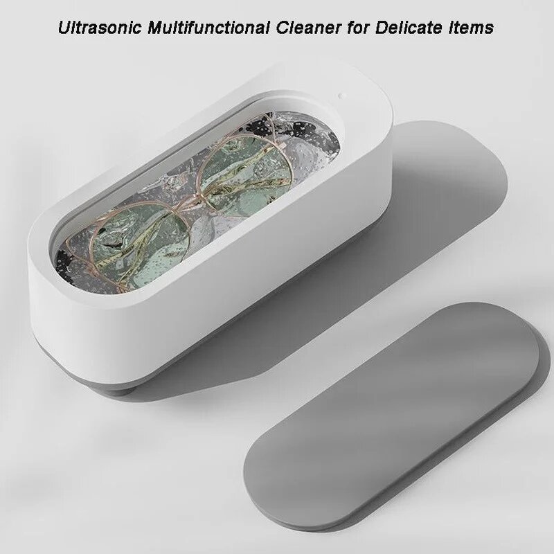 Ultrasone Reiniging Machine 45000Hz Hoge Frequentie Trillingen Wassen Cleaner Wassen Sieraden Bril Kijken Ring Kunstgebit Cleaner