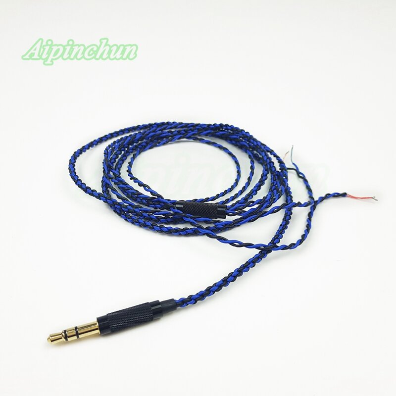Aipinchun-repuesto de Cable para auriculares, reparación de auriculares, TPE suave, HIFI, OCC, DIY