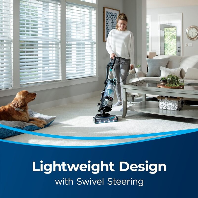 2023 New BISSELL MultiClean Allergen Lift-Off Pet Vacuum with HEPA Filter Sealed System,Lift-Off Portable Pod,LED Headlights