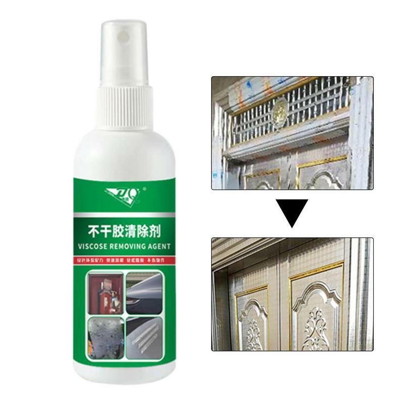 100ml Sticker Remover Spray Stain Remover Adhesive Cleaner Sticker Lifter Portable Adhesive Cleaner Liquid Spray For automobiles