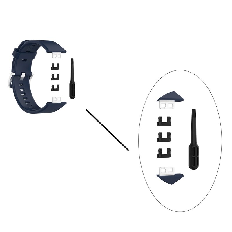Adaptador pulseira relógio E56B para Watch Fit Acessórios conexão ferramenta desmontagem