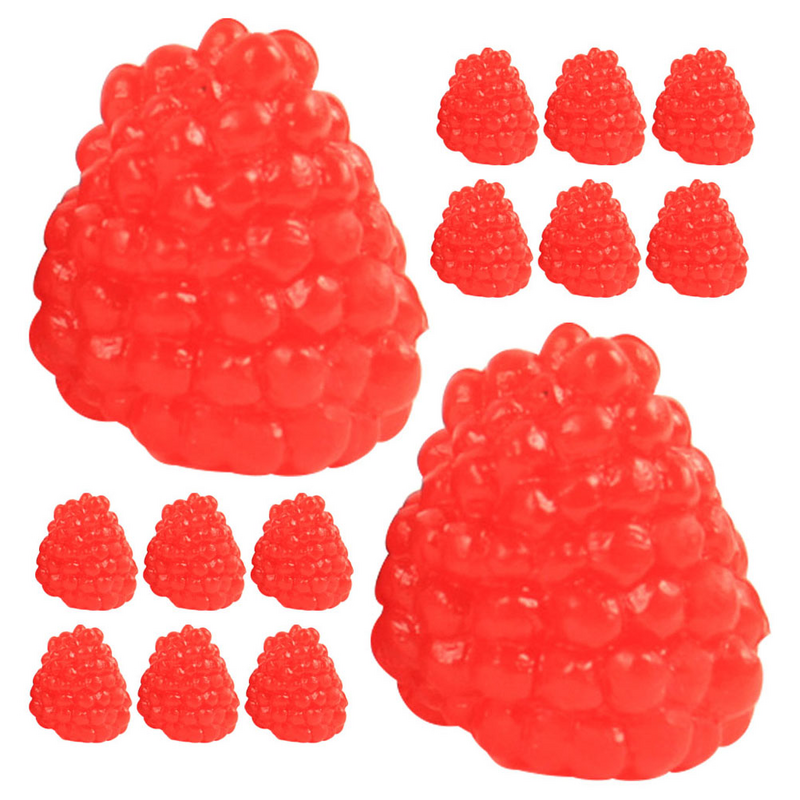 Simulazione realistica Berry frutta artificiale lampone modelli di decorazione a forma di lampone