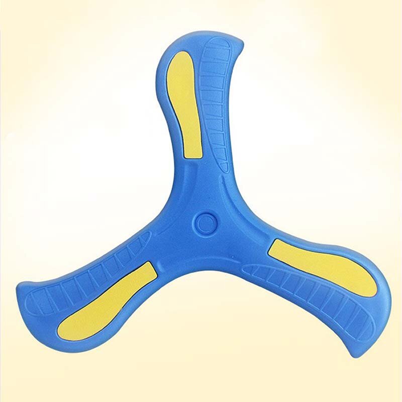 Bambini Boomerang Soft Three-leaf Cross Adult-kids Interactive Outdoor Toy Early Education Puzzle Decompression Gift