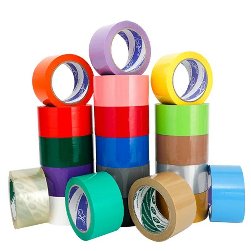 Customized Product Customized Waterproof OPP Black Adhesive Stick Tape Printed BOPP Packing Tape Tape for Carton Sealing