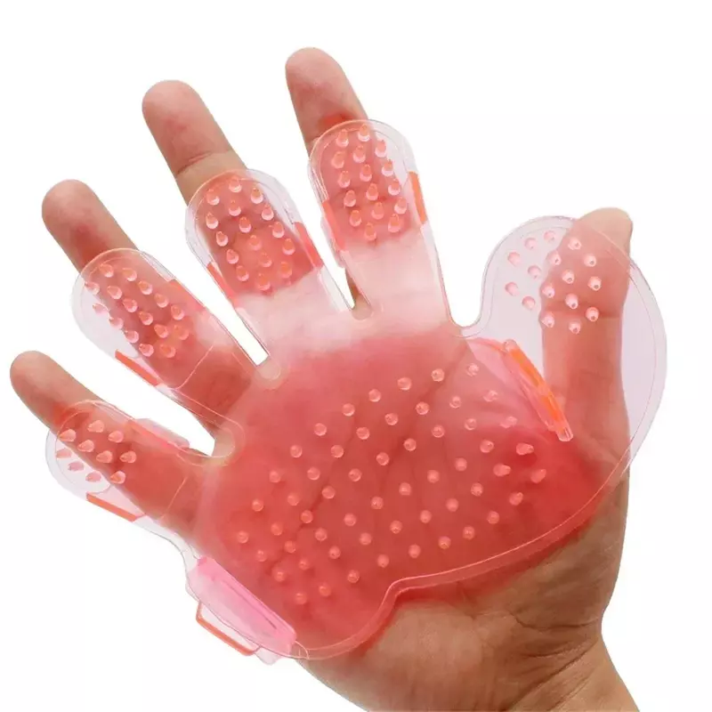 Cat and Dog Grooming Gloves, Pet Brush, Hair Removal, Comb, Massage, Five Fingers, Cleaning