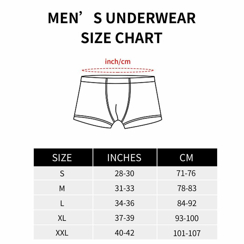 Hello Kitty Pattern Underwear Men Printed Custom Sanrio Boxer Briefs Shorts Panties Soft Underpants