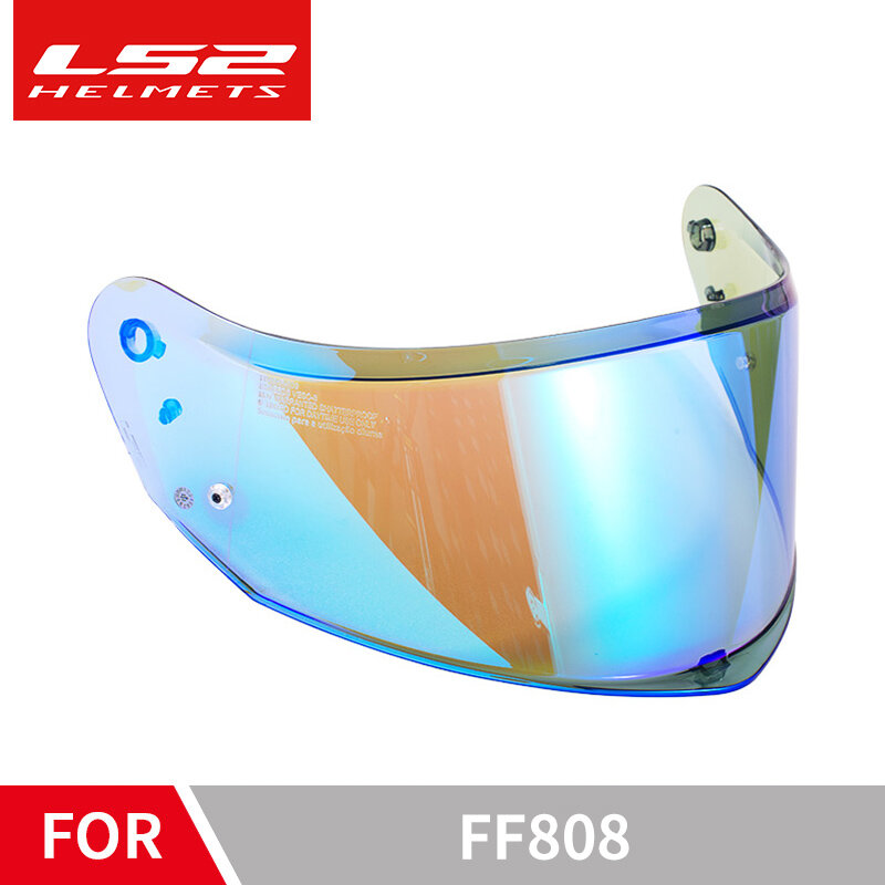 Helm Visor untuk LS2 FF808 perisai helm kekuatan tinggi pelindung wajah Sunshield Casco Para Moto Visera aksesoris bagian