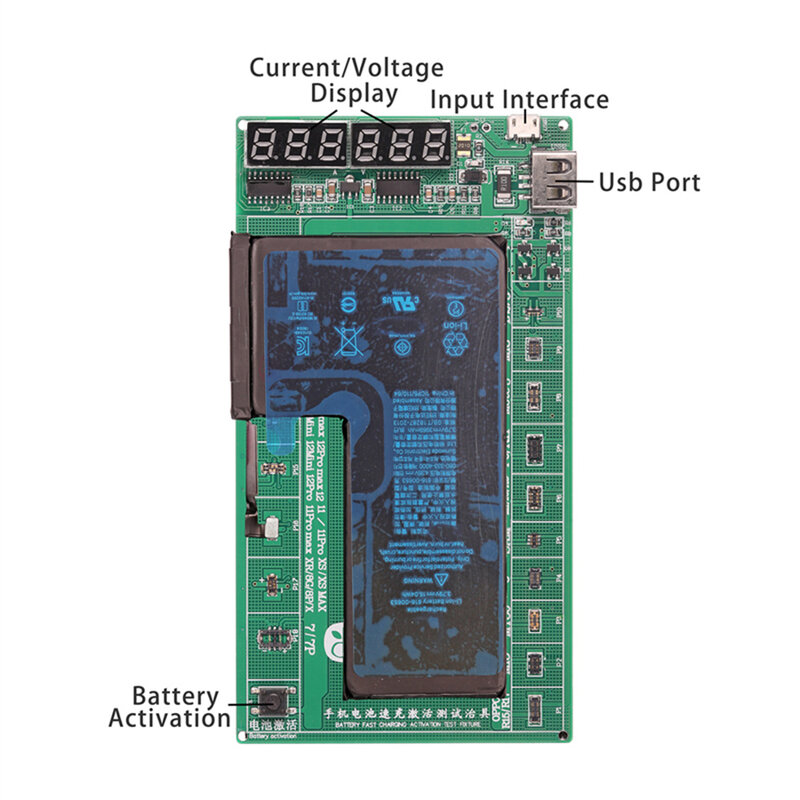 Тестовый Кабель источника питания Mechanic IP9 PR0 для IP 5-IP 12 PRO MAX iPad Mini, соединительный кабель для зарядки аккумулятора