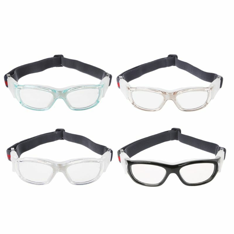 Unisex ฟุตบอลฟุตบอลแว่นตาป้องกันแว่นตาบาสเกตบอลแว่นตานิรภัย Y1QE