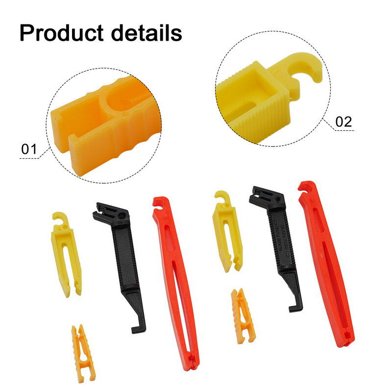 Fuse Puller Car Clips Practical Remove 6x30 Fuse 8 Pieces Durable For Car Fuse Holder Car Accessories Fuse Clip